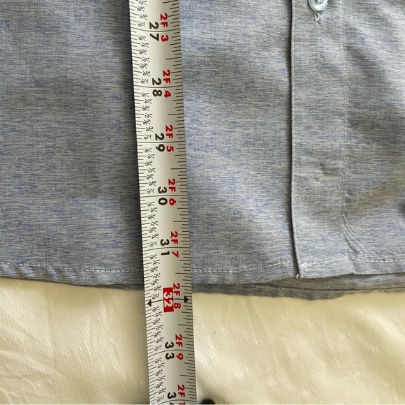 Molokai Surf Club Men’s Size 2X gray button down short sleeve shirt - Picture 8 of 9